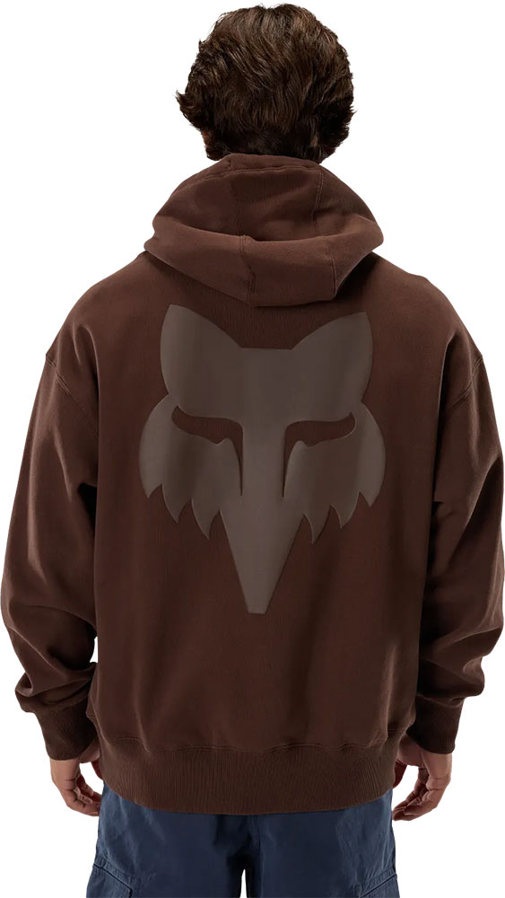 Heavyweight Fox Head Fleece – Bluza z kapturem Coffee
