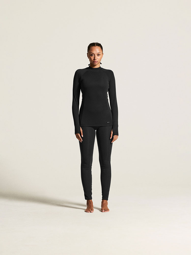 Thermal Base Layer – Women’s Functional Baselayer Black