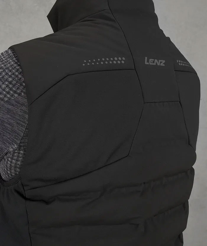 Gilet riscaldante Heat Vest 3.0 con cuscinetti riscaldanti inclusi - gilet riscaldante nero