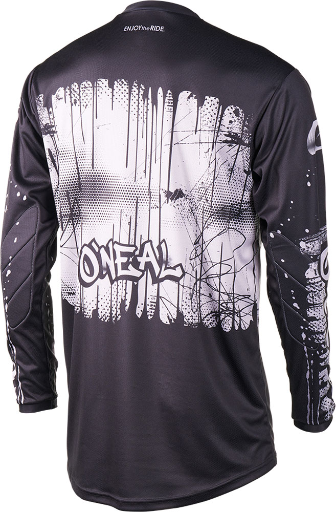 Element Rancid - Kinder MTB Langarmtrikot Black/Gray