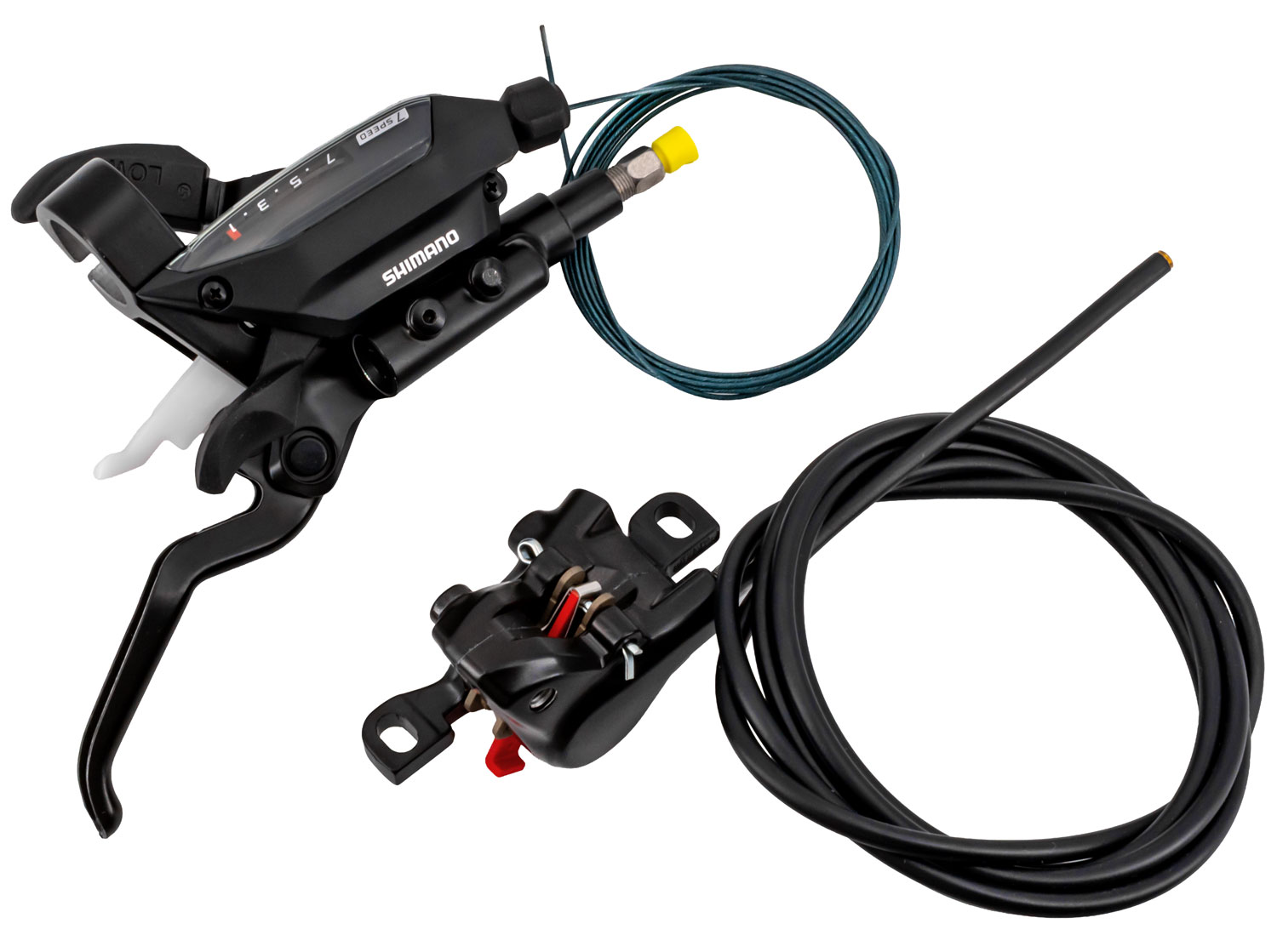 ST-EF515+BR-MT200 Freno a disco posteriore a 7 pastiglie