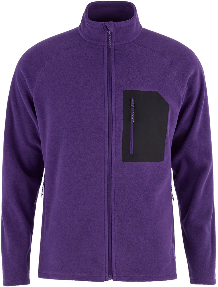 Kaipak Fleece - Fleecejacke Dark Violet Black