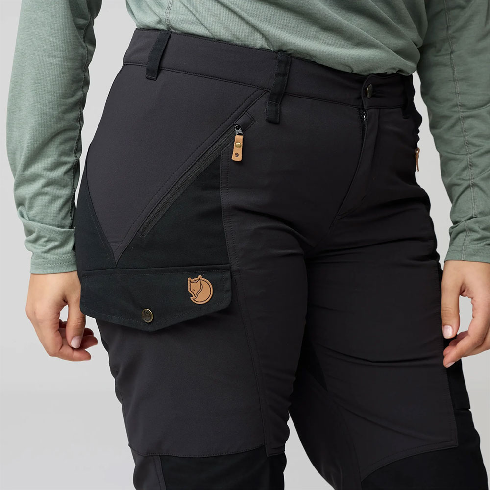 Nikka Curved - Pantalon pour femme bleu marine foncé
