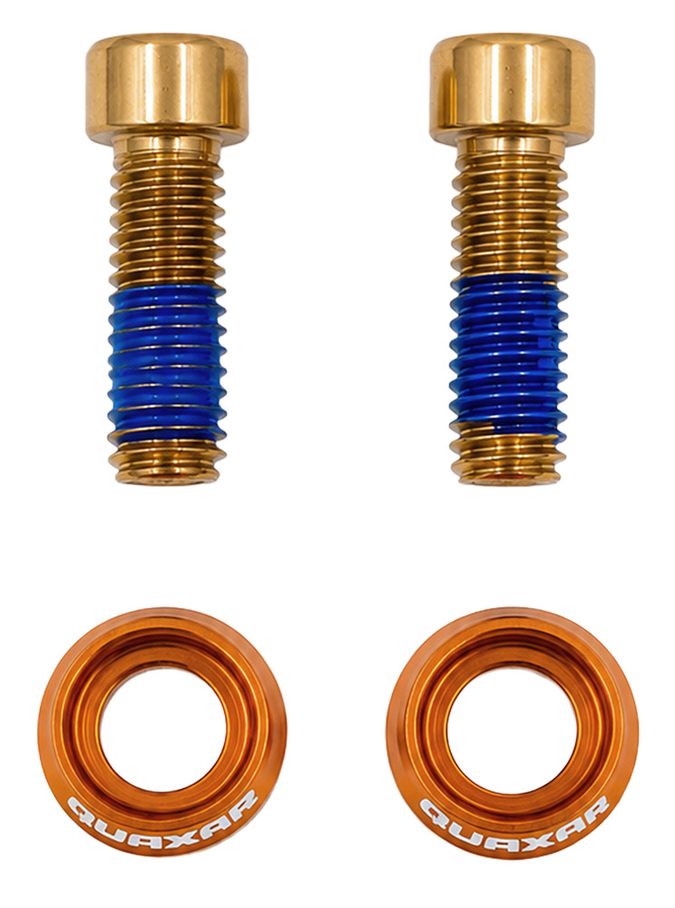 Tornillos de titanio nitrurado para portabidones M5x12
