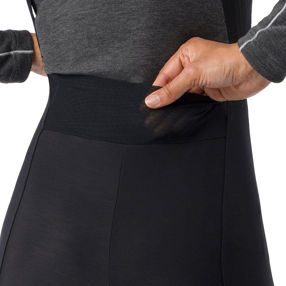 Espresso 2 DT - Damen Trägerhose mit Polster Black