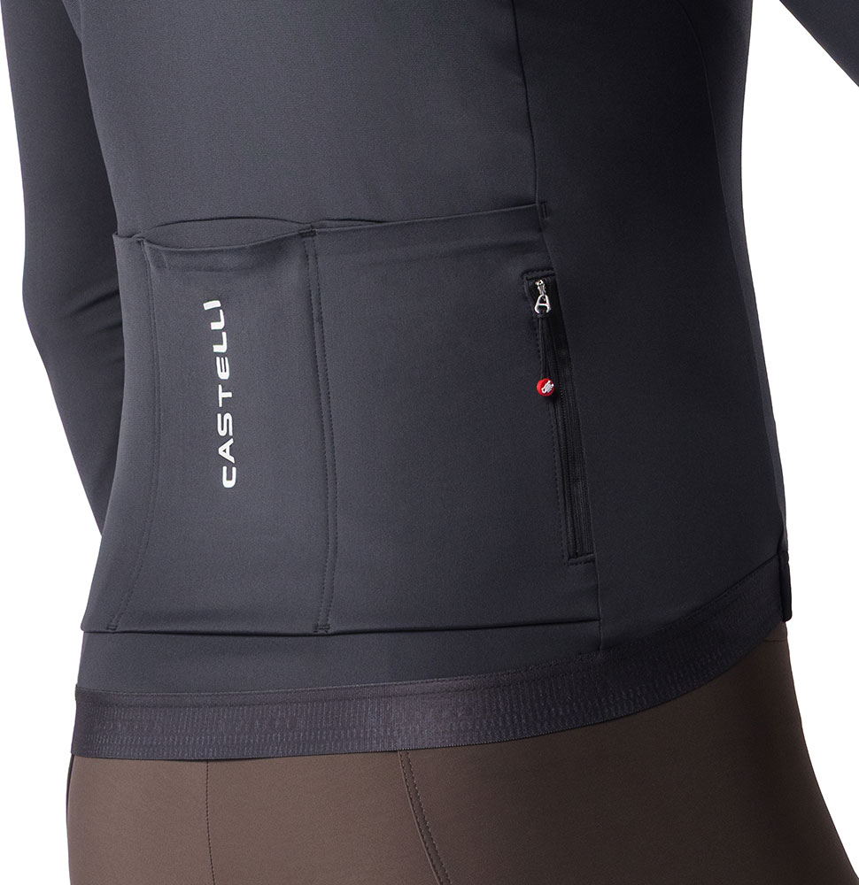 Espresso Thermal 2 - Langarmtrikot Black/White