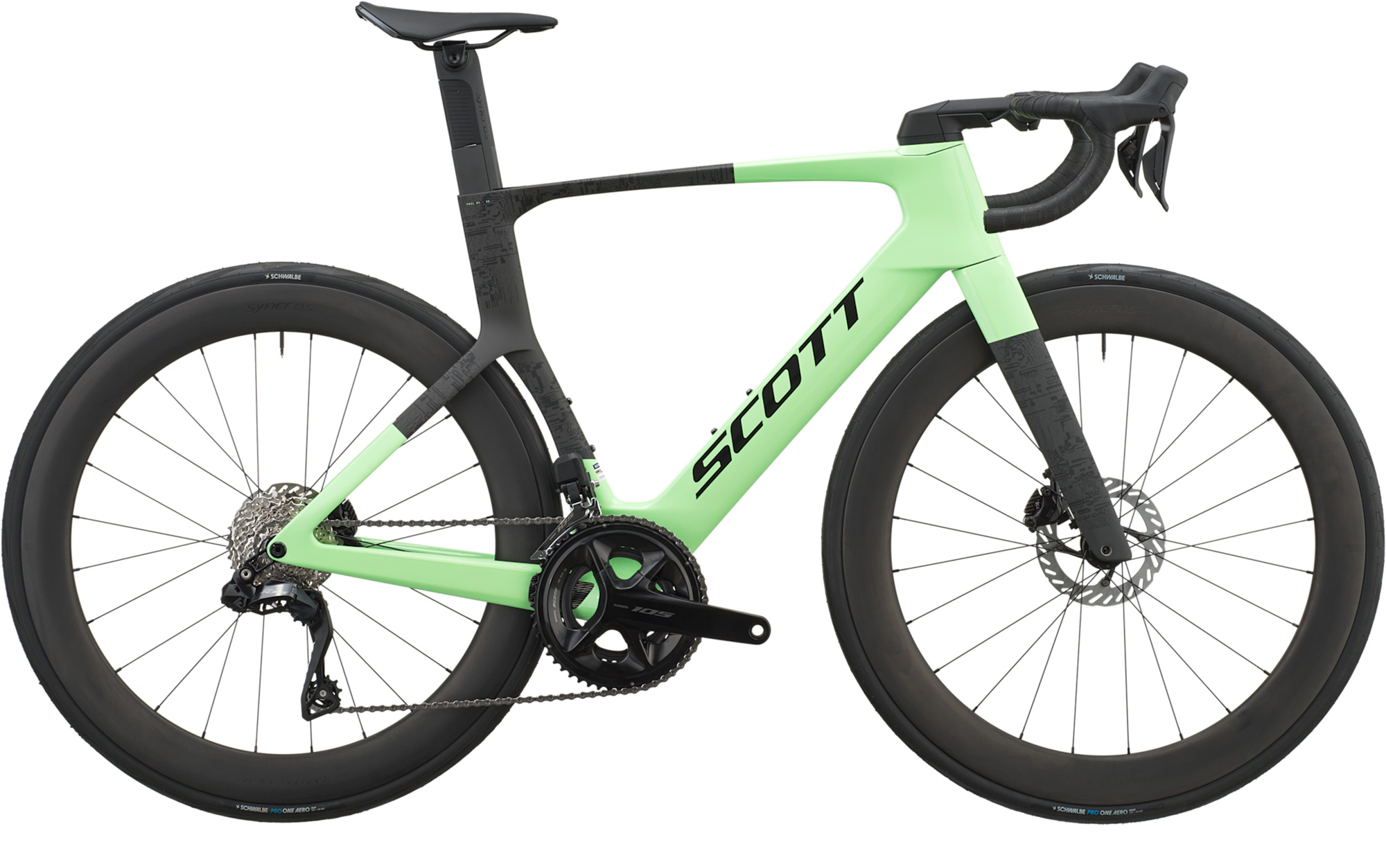 Foil RC 20 Vert Paradis Noir Carbone