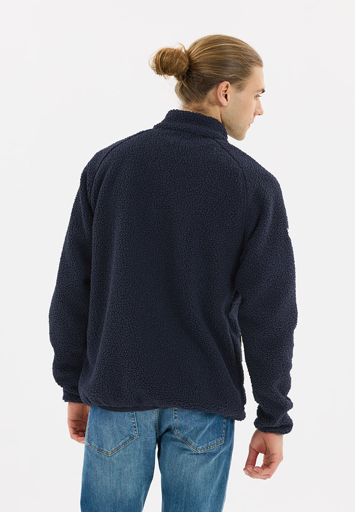 Pioner Teddy - Fleecejacke Navy Blazer