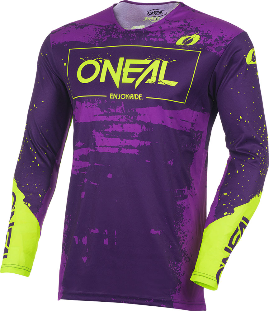 O'Neal Mayhem Paint V.27 - MTB Shirt lange mouw Purple/Neon Yellow