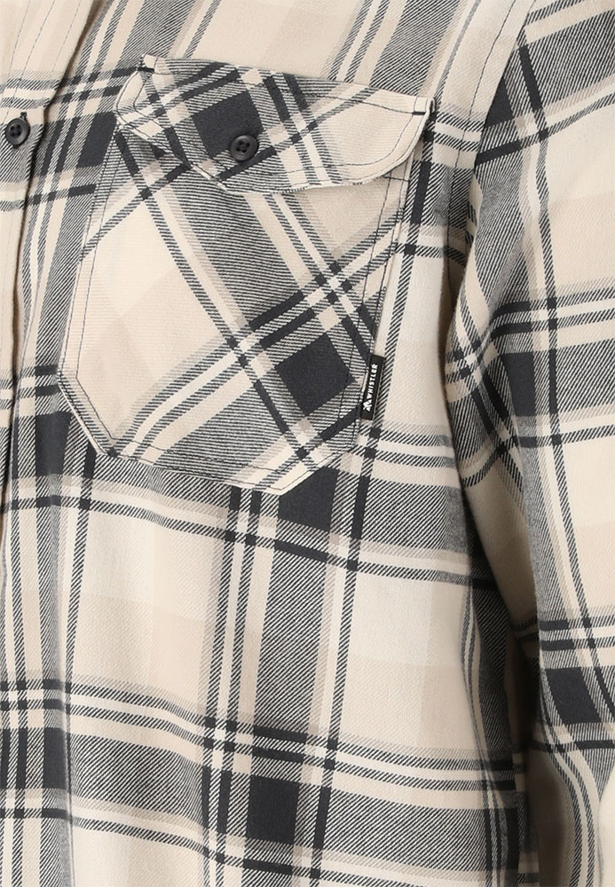 Bargo Checked – koszula flanelowa Ombre Blue