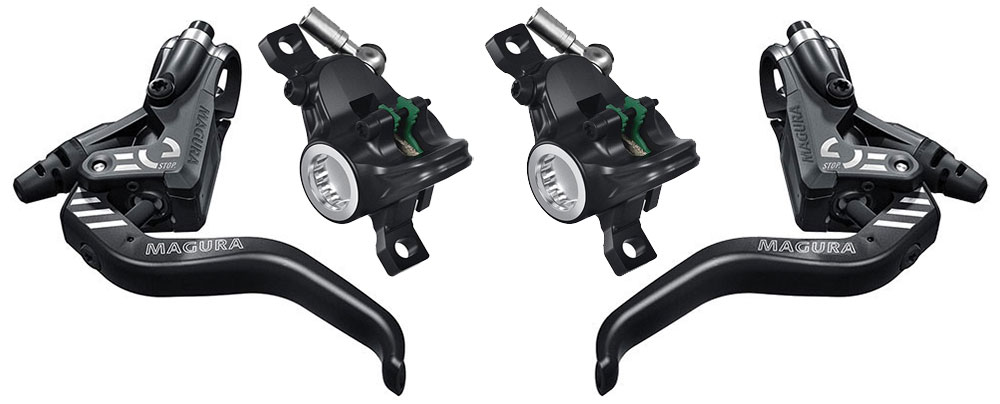 Magura MT4 eSTOP Disc Brake Set Disc Brakes | Bike-Discount