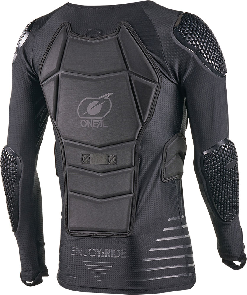 STV - Camiseta protectora de manga larga, negra