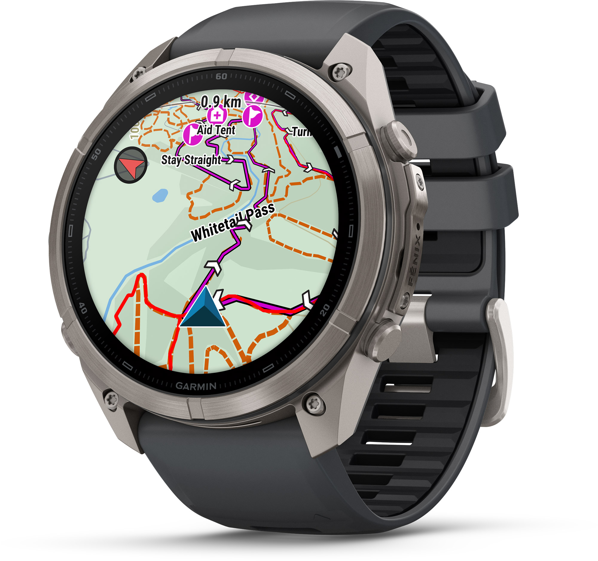 Fenix 9 Pro - inReach®, 51 mm AMOLED - GPS Multisport Smartwatch