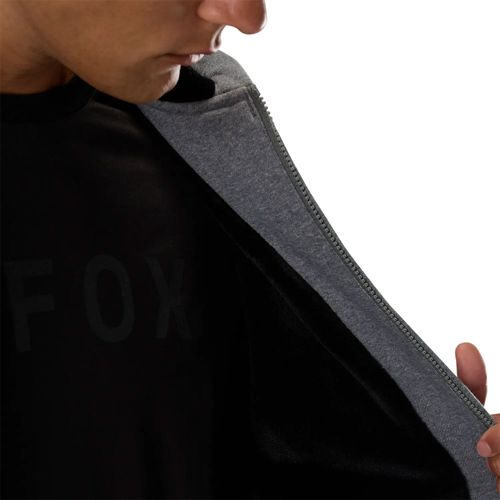 Sasquatch Fox Head Fleece – Hooded Jacket Heather Graphite
