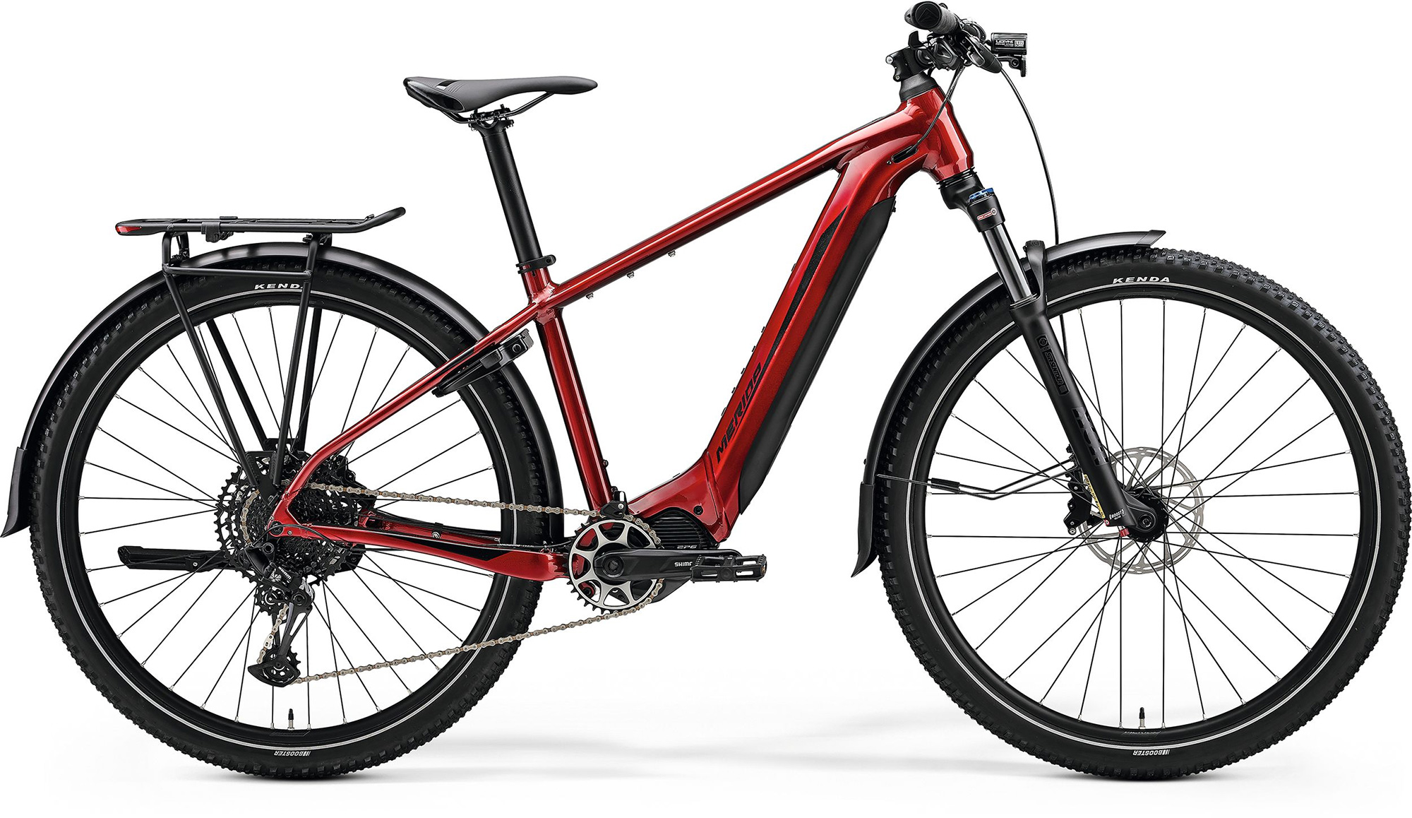 eBIG.NINE 675 EQ III2 Rosso Scuro Nero