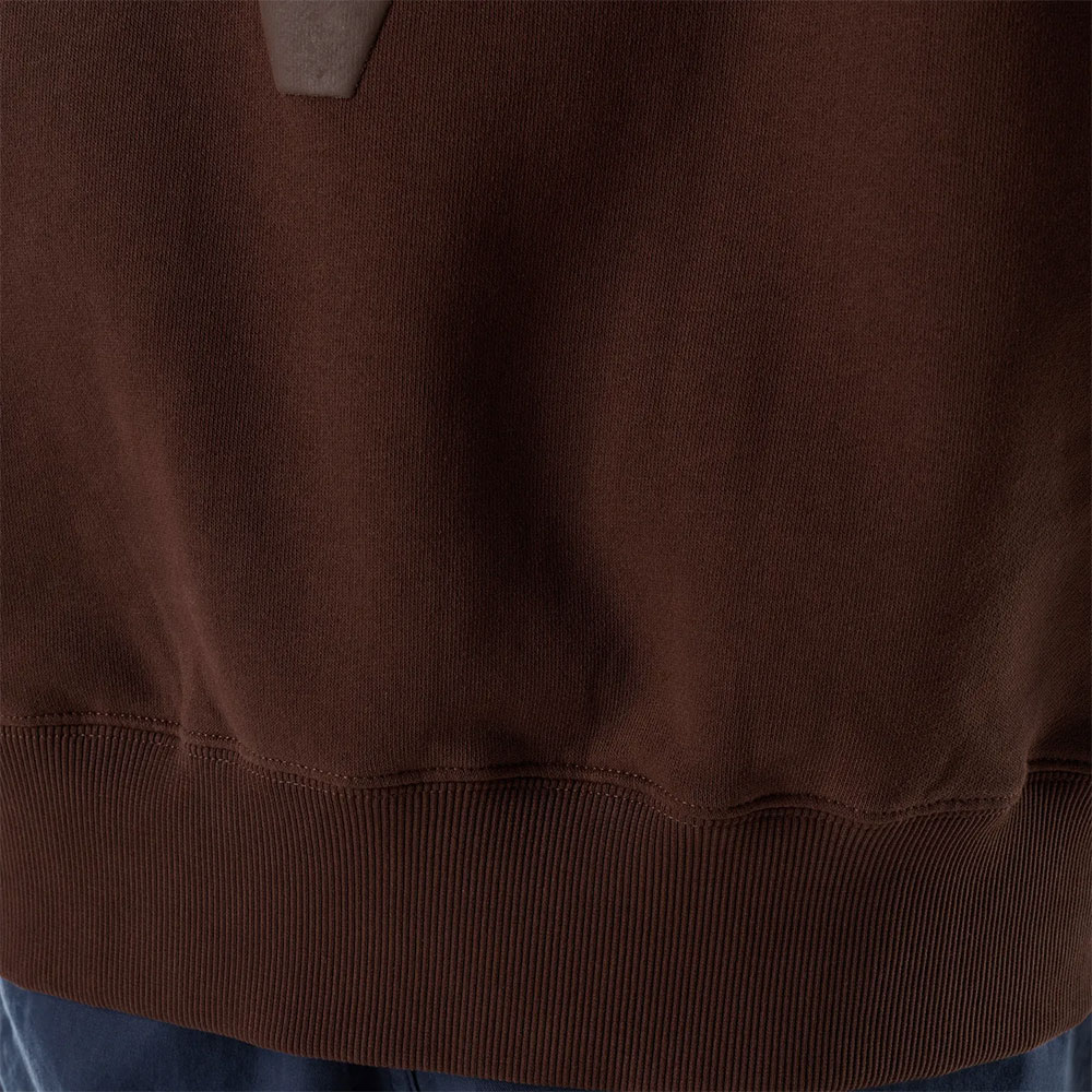 Heavyweight Fox Head Fleece – Bluza z kapturem Coffee