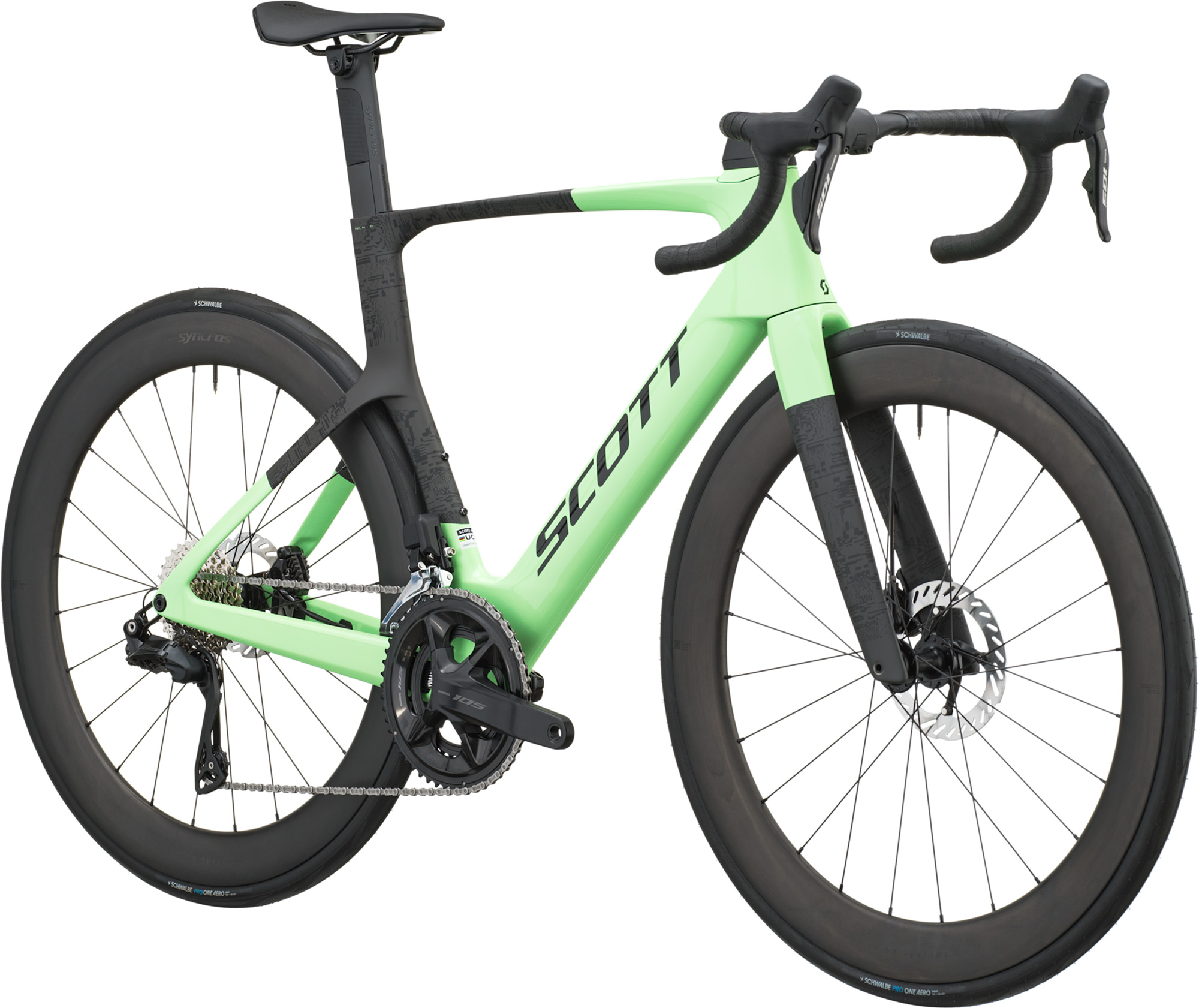 Foil RC 20 Vert Paradis Noir Carbone