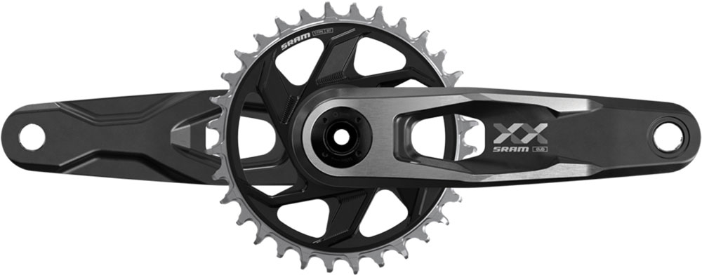 XX DH Transmission DUB DH 1x7-speed crank 34T