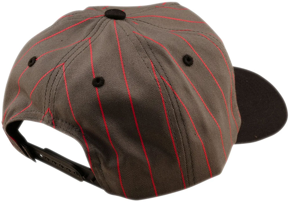 Unstructured Snapback Medieval - Kappe Gray/Red