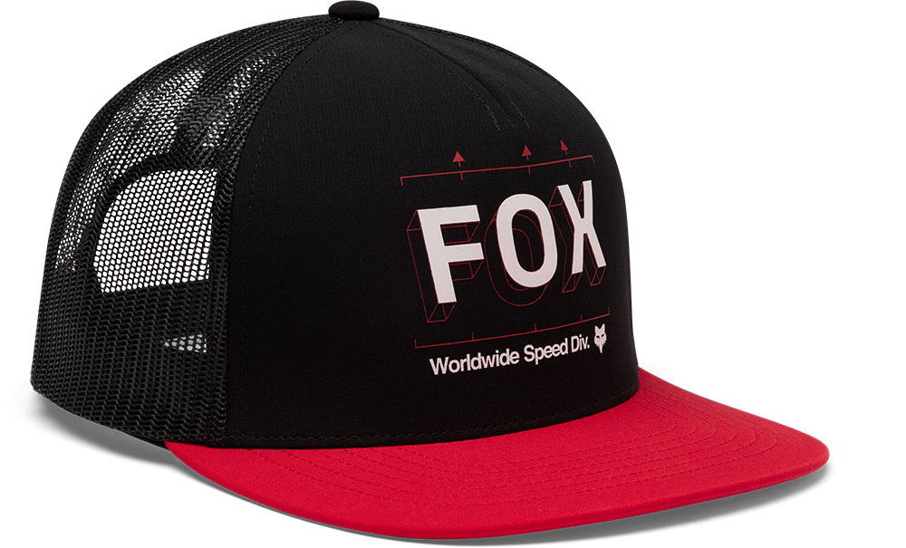 Image Print Snapback Trucker - Cappellino