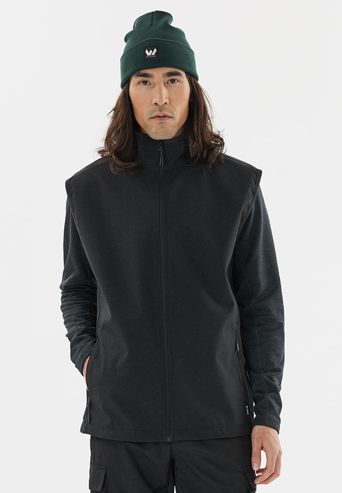 Lango - Gilet softshell noir