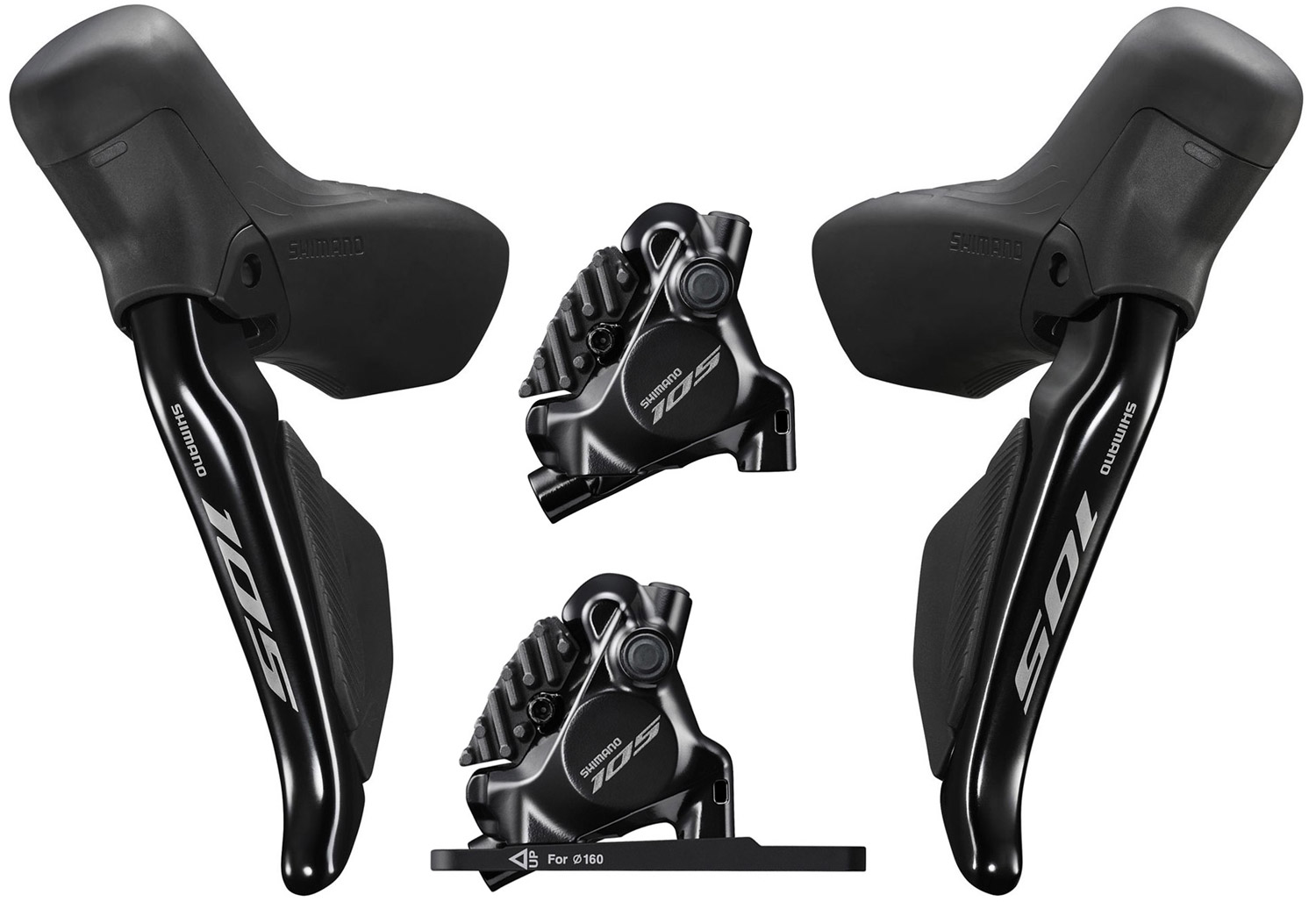 105 Di2 ST-R7170+BR-R7170 2x12-speed Disc Brake Set