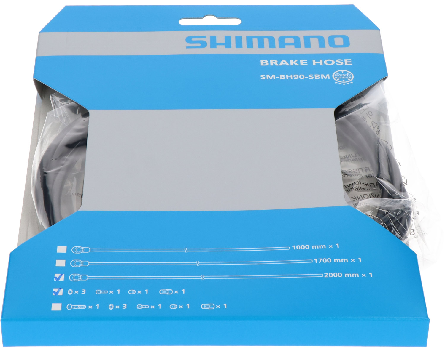 XTR/ XT/ SLX SM-BH90-SBM Bremsleitung 2000mm