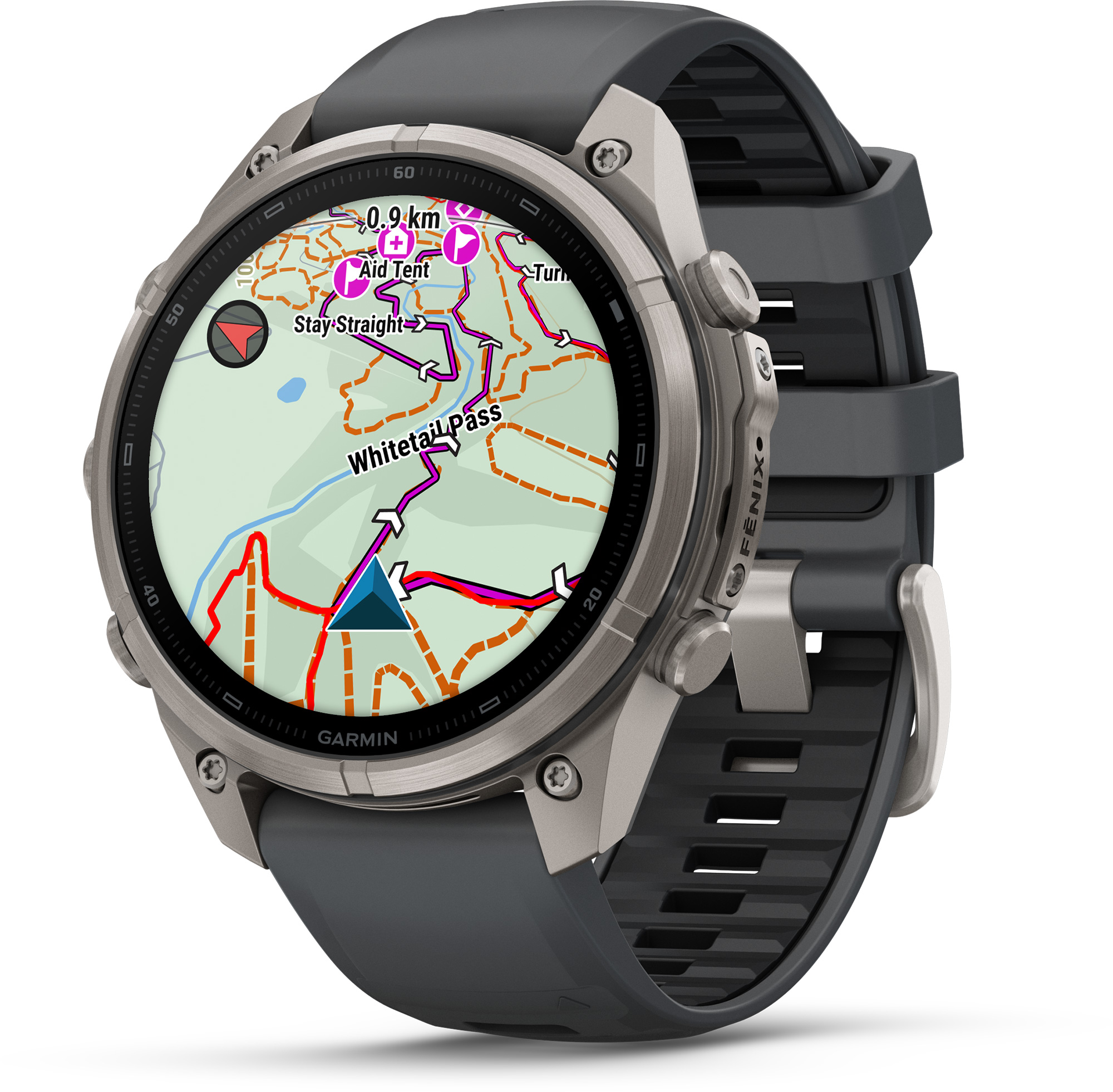 Fenix 9 Pro - inReach 47 mm AMOLED - GPS Multisport Smartwatch