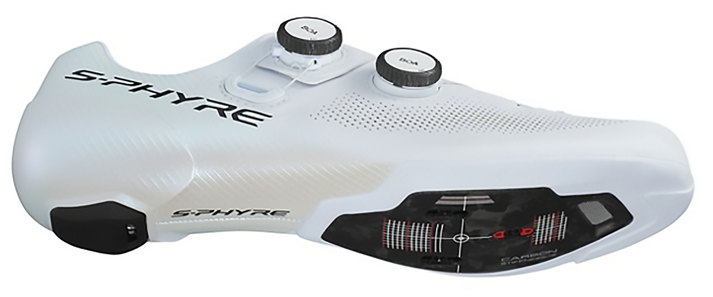 Shimano SH-RC903 S-PHYRE white - Road bike shoes wide Road Shoes