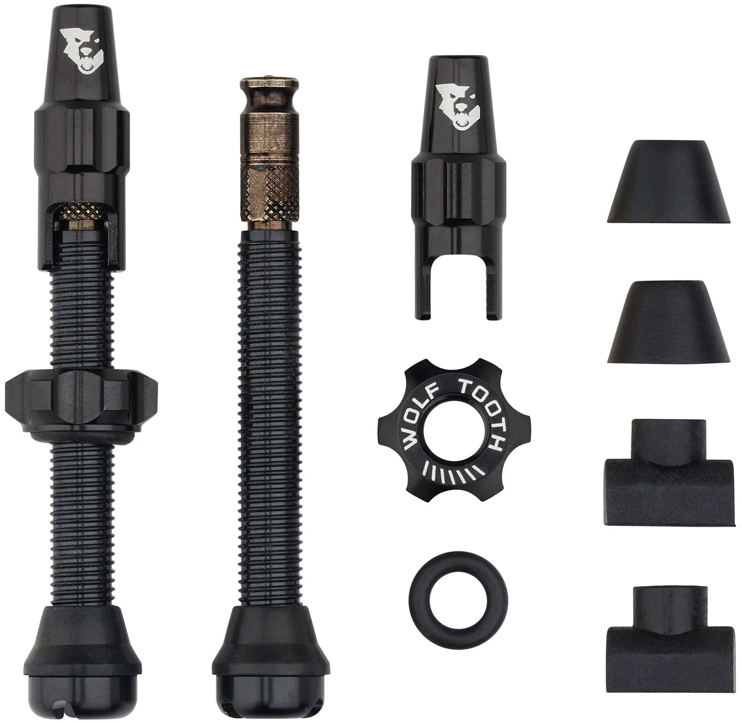 Válvulas sin cámara Clik Valve de 44 mm, 2 unidades.