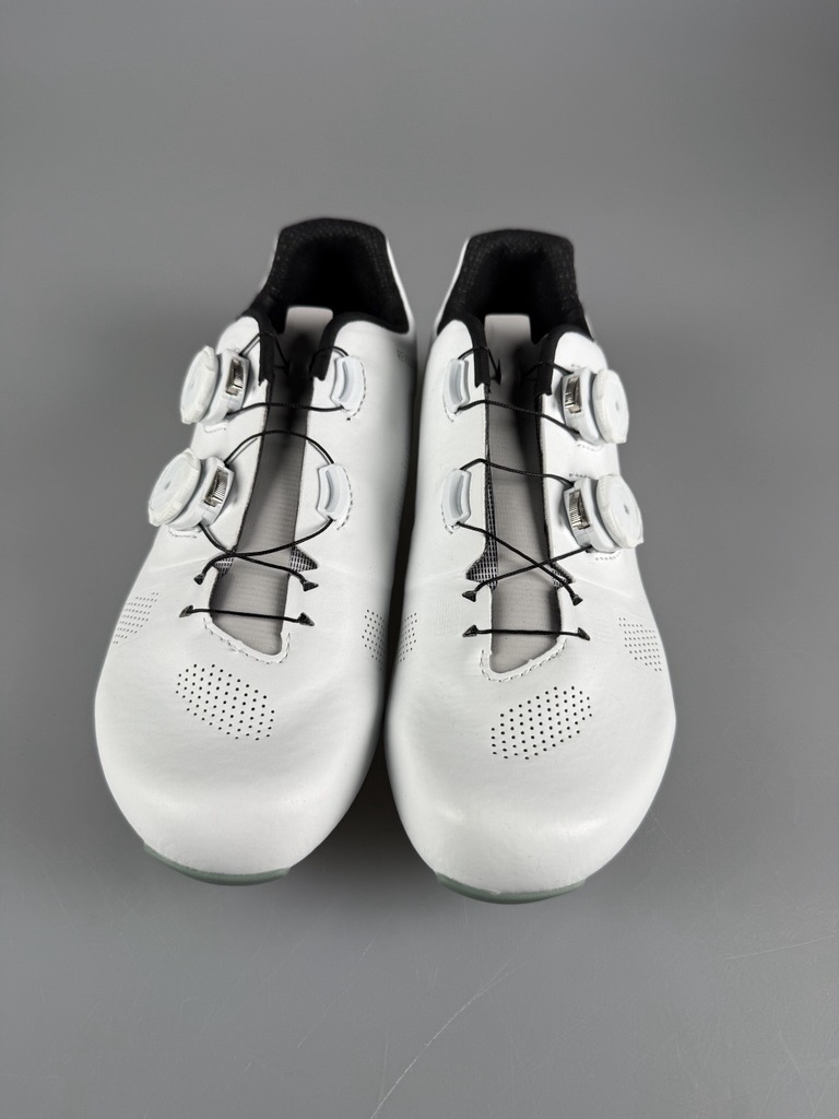 ARTICLES DE DEUXIÈME CHOIX / Revolution - Chaussures de vélo de course Blanc/Gris clair 44