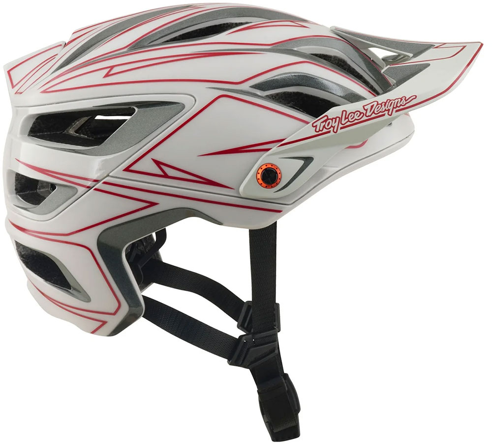A3 Pinstripe - Casco da MTB grigio