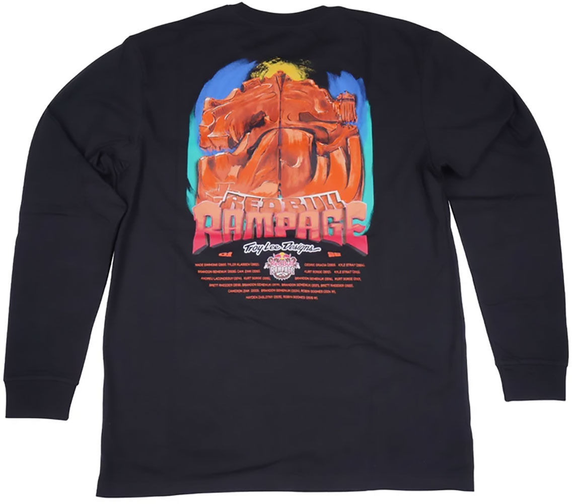 Red Bull Rampage Dreamland - MTB Langarmshirt Black