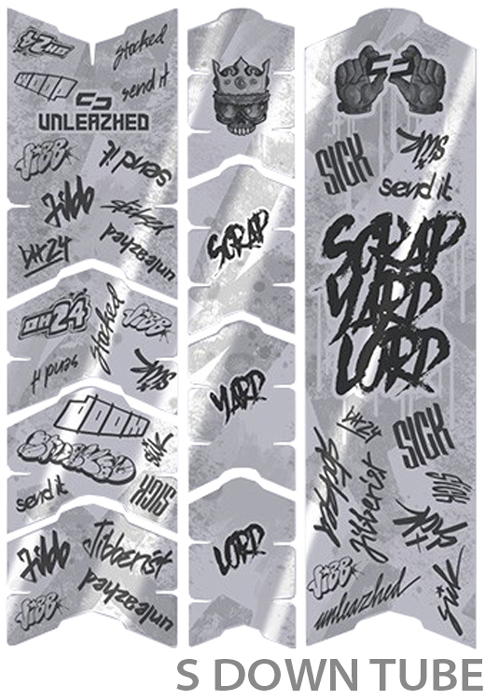 unleazhed 20118054 Unscratch Frame Rahmenschutzfolie - Downhill24 Glossy 3.jpg