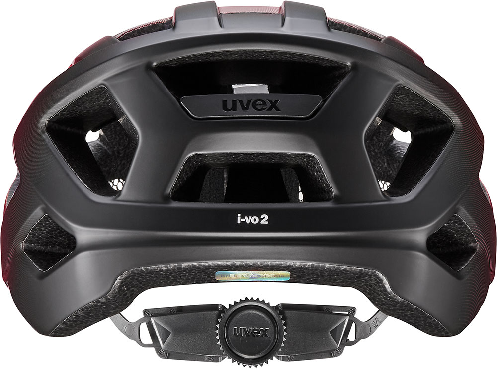 i-vo 2 red-black matt - Trekking Helm