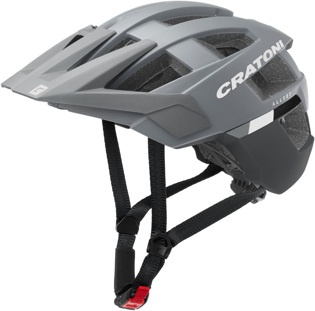 AllSet - MTB Helm Grey Matt