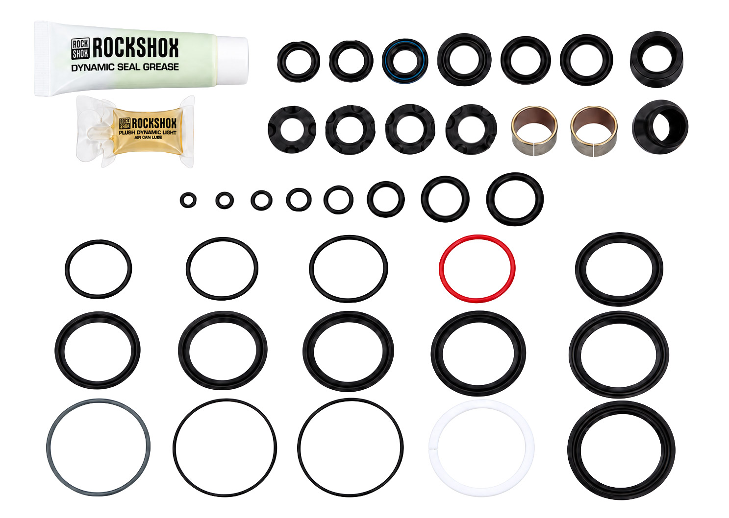 Kit di manutenzione ammortizzatori Super Deluxe / Deluxe C1-C2: 200 ore / 1 anno