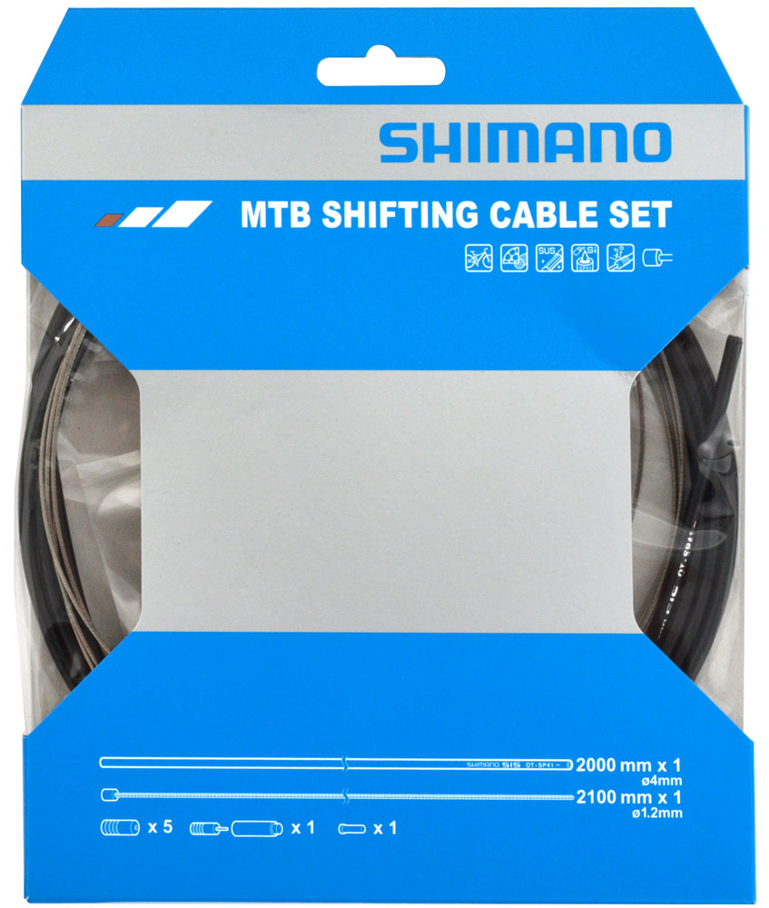 OT-SP41 MTB Select Stainless Steel Single-Chainring Drivetrain Cable Set