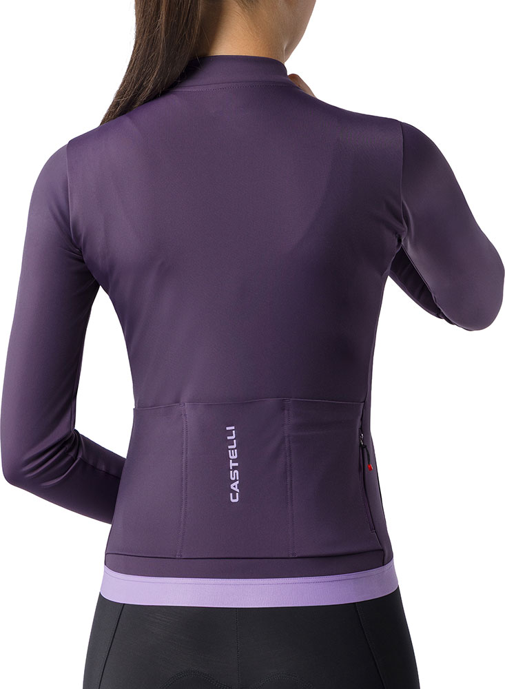 Espresso Thermal 2 - Maillot à manches longues pour femme, couleur Night Shade
