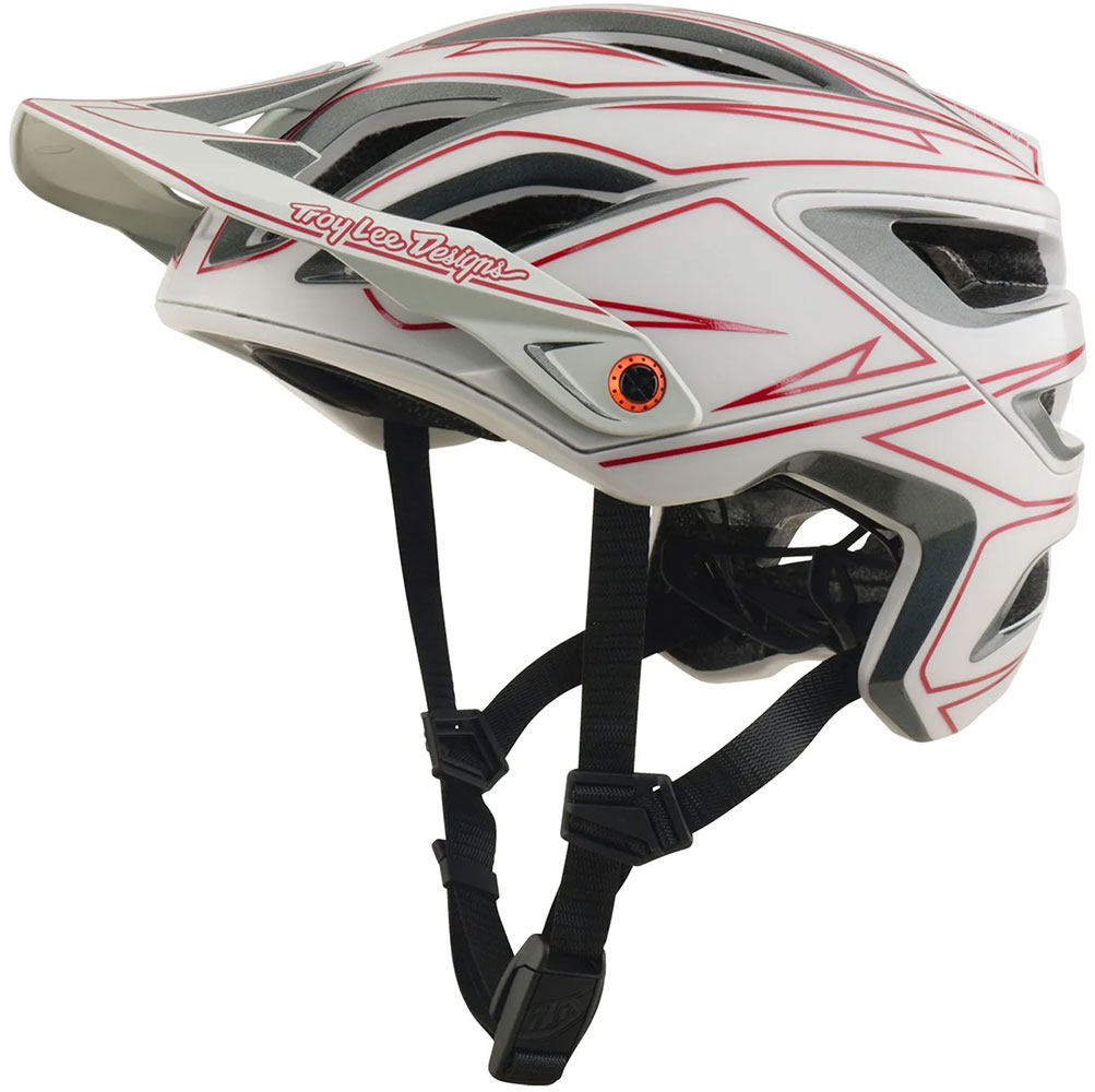 A3 Pinstripe - Casco da MTB grigio