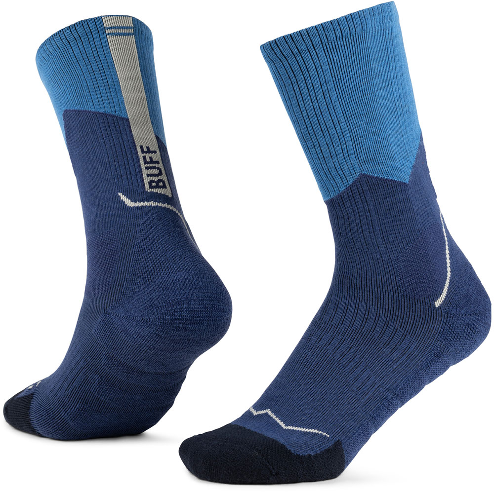 Merino Midweight Crew - Skarpety trekkingowe Blue