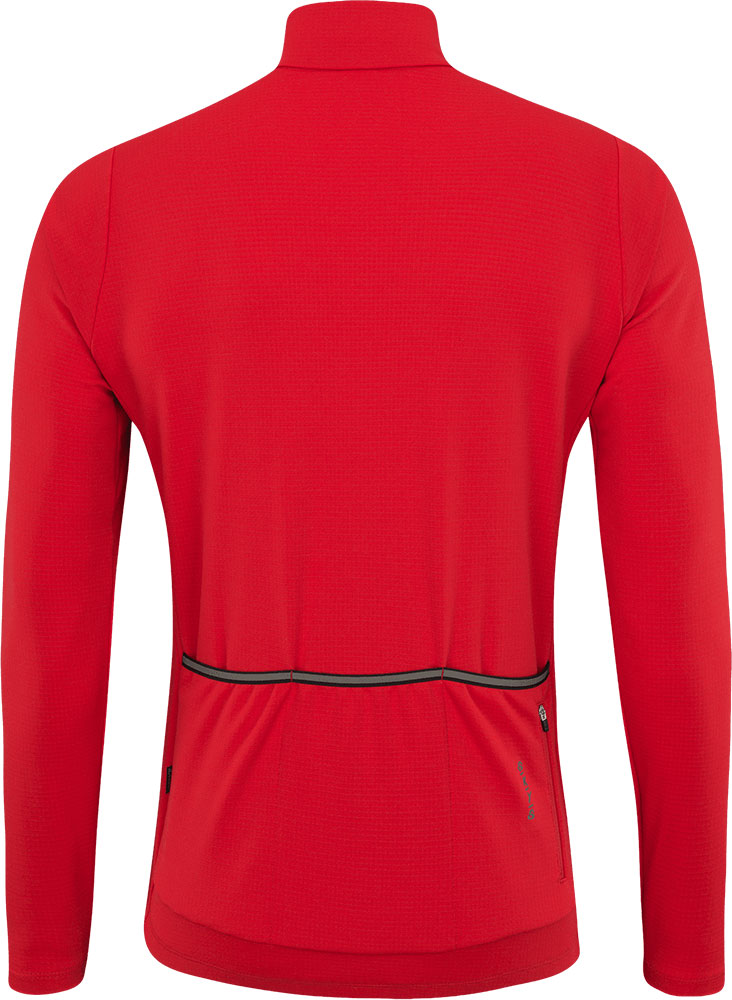 Skys Merino Mid - Langarmtrikot Red