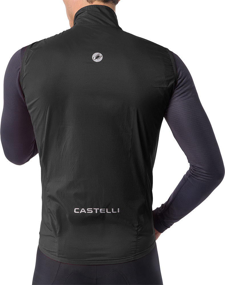 Transition Air - Chaleco cortavientos negro