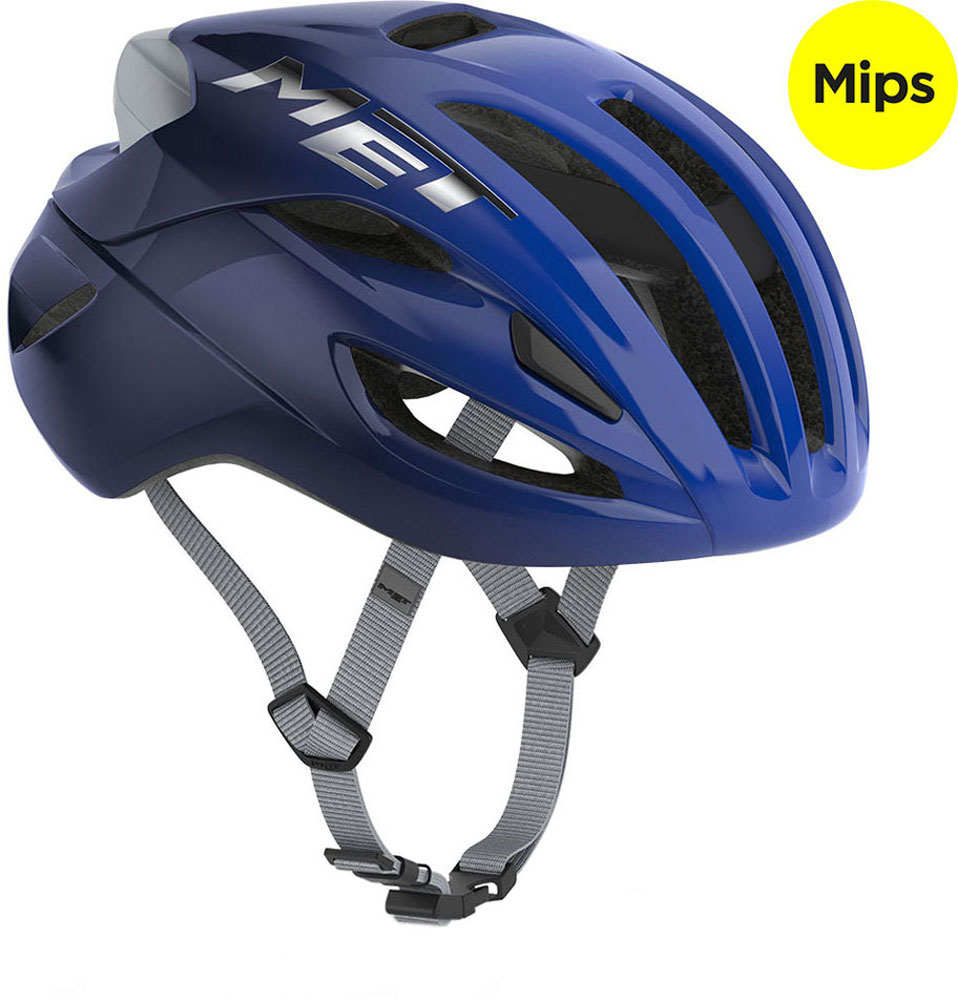 Rivale MIPS Luminous Blue/Gloss - Casque de vélo de course