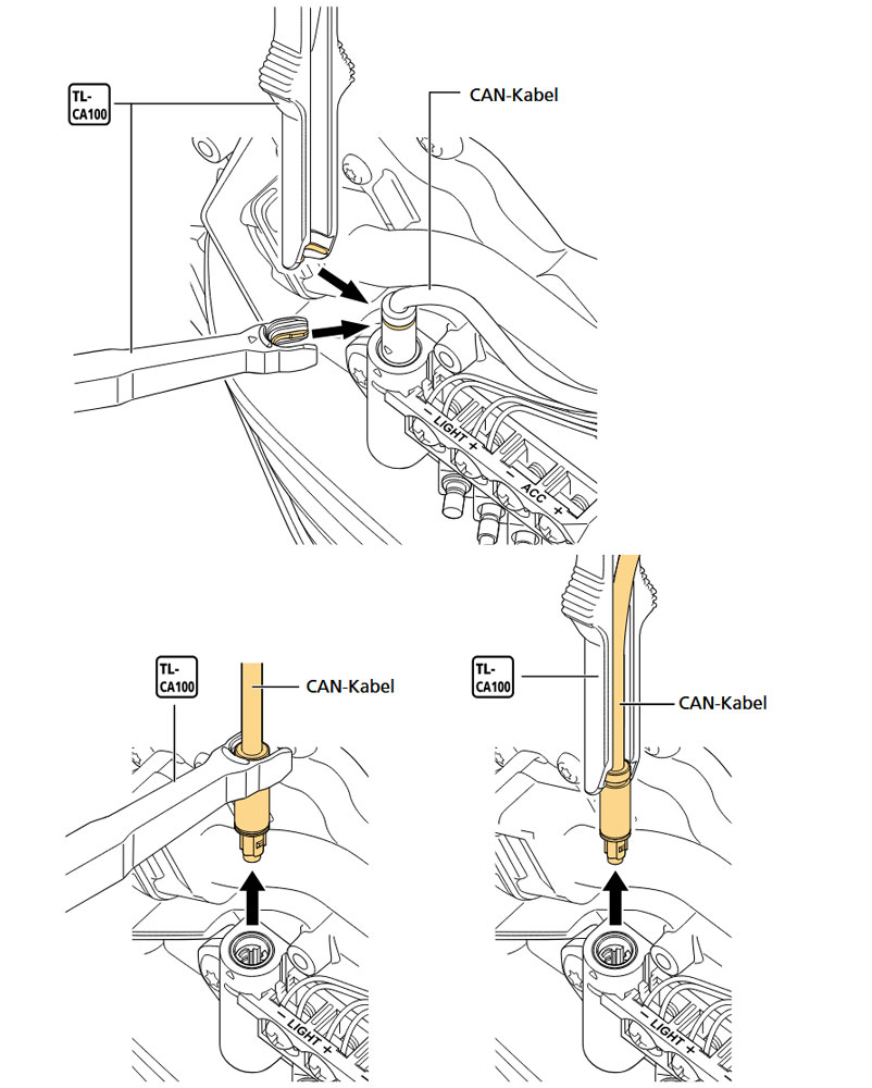 TL-CA100 Strumento per cavo CAN DU-EP600/EP801