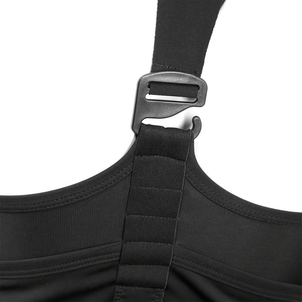 Aero Fusion - Culotte de mujer con badana, color negro