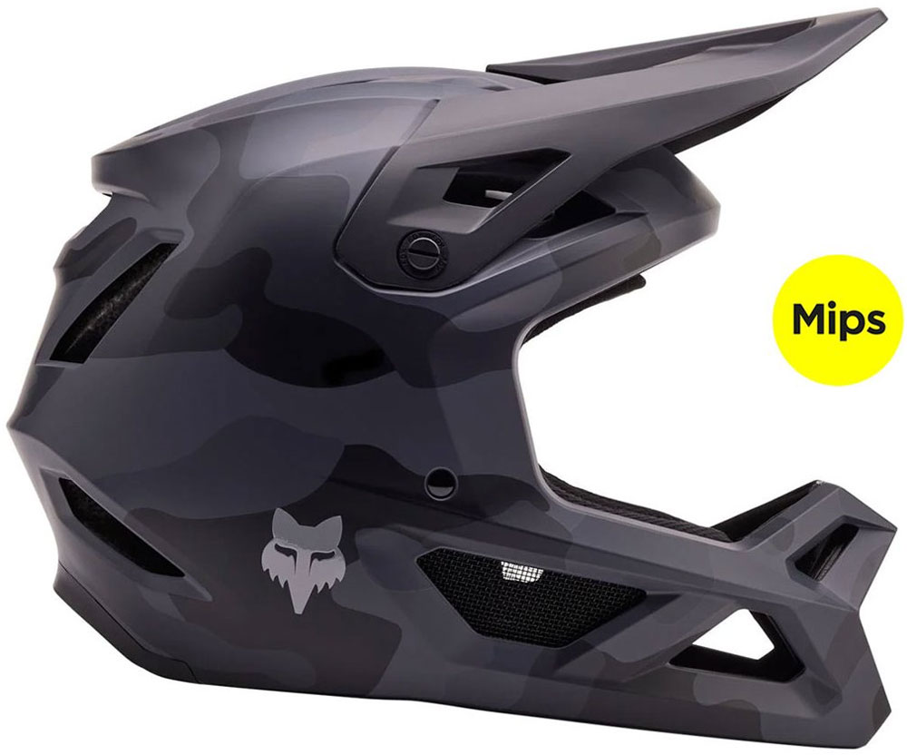 Rampage Camo - Kinder Fullface Helm