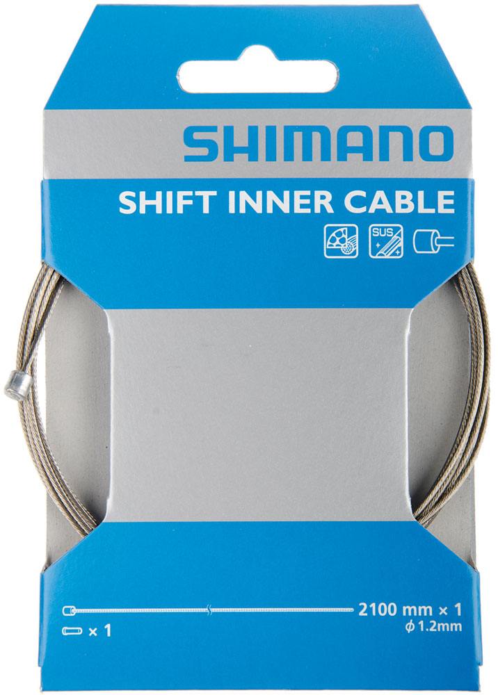 Shimano Optislick Derailleur Cable 1.2mm X 2000mm – Y60198100 Shift Cable