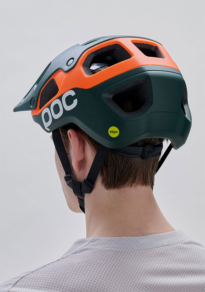 Cularis Pure - Casque de VTT vert Pargasite mat / orange fluorescent mat