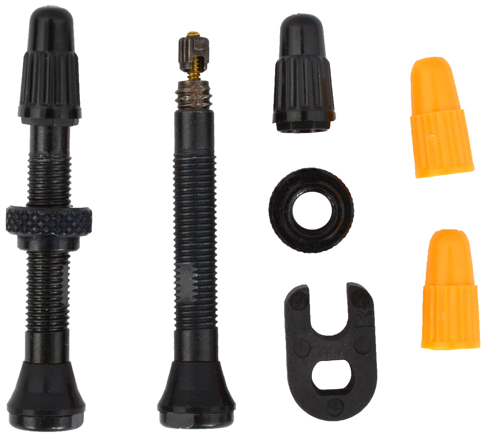 Peaty's Kit d'accessoires Valve Tubeless X Chris King MK2 Slate, pour